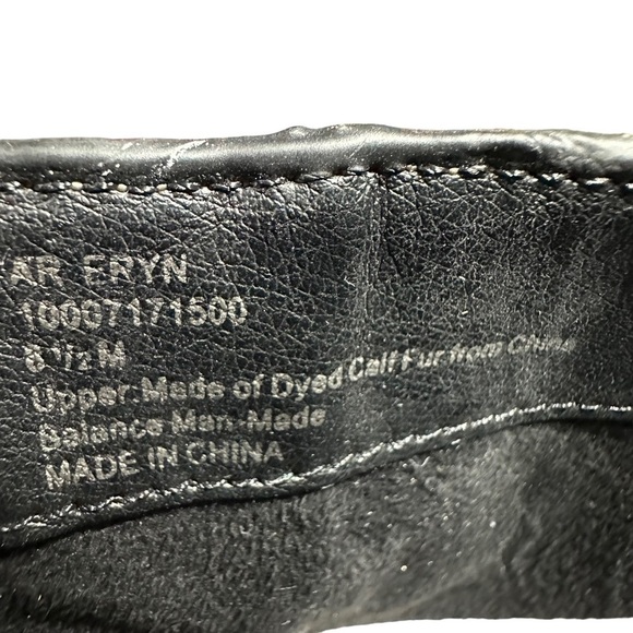 NEW Amercian Eryn Rag Calf Hair Cheetah Booties Women's 8.5 Heeled Ankle Boots - Picture 7 of 8